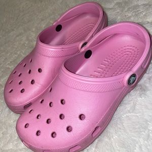 Pink Crocs